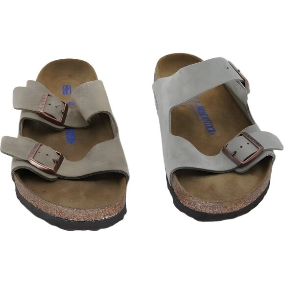 Birkenstock Arizona Oiled Leather Sandals Men EU 43 Two Different Colors - Picture 5 of 6